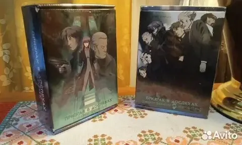 DVD аниме призрак в доспехах коллекционное издание