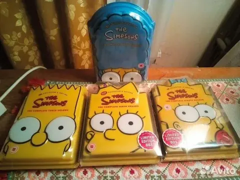 DVD Симпсоны (Simpsons) Collection Limited Edition