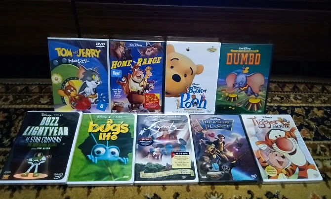 DVD Уолт Дисней Мультфильмы на английском языке - миниатюра 3