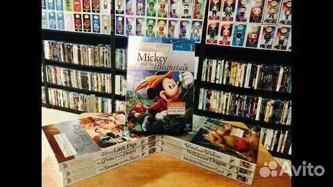 DVD Уолт Дисней Мультфильмы Оригинальные Новые