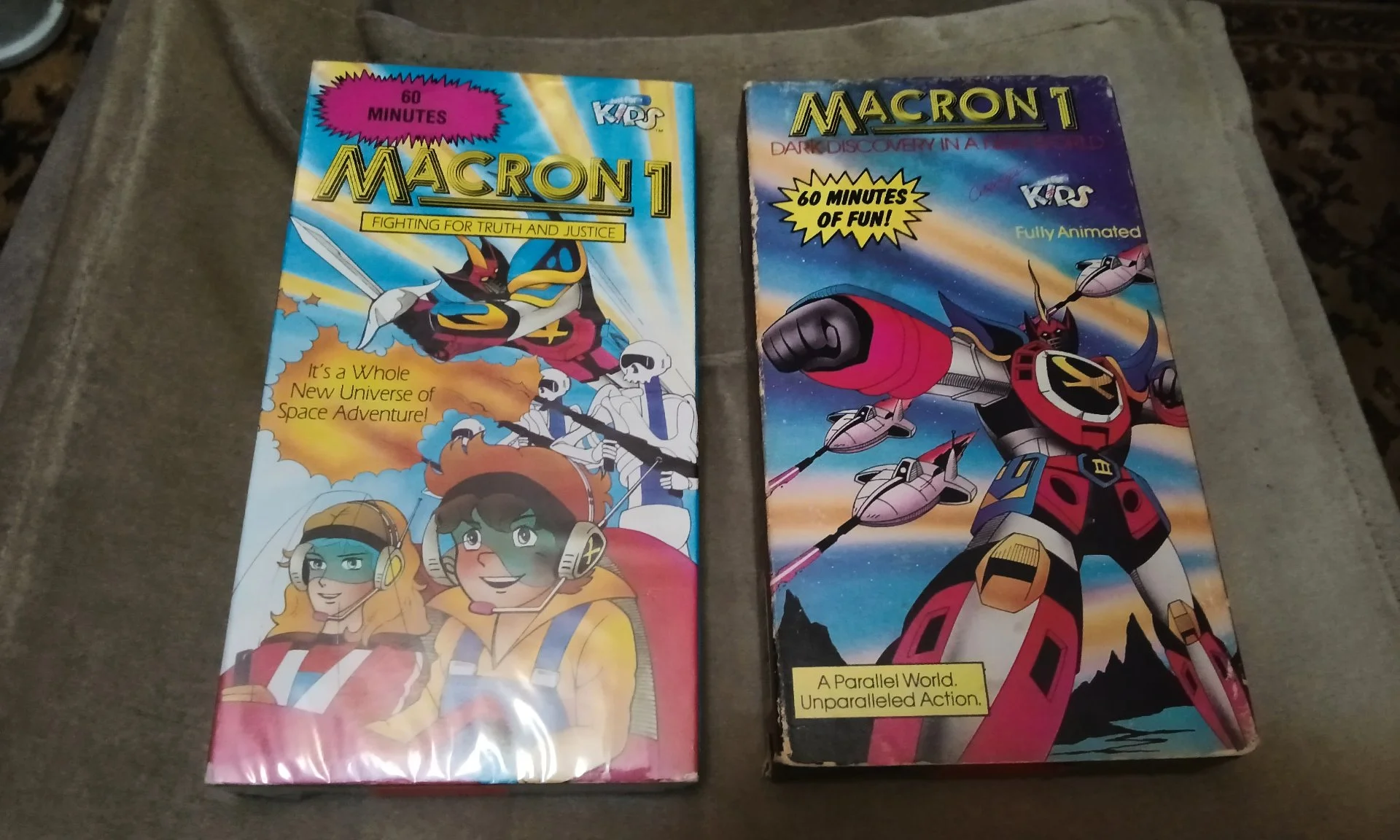 Видеокассеты Аниме Macron 1 (1980 ) - изображение 1