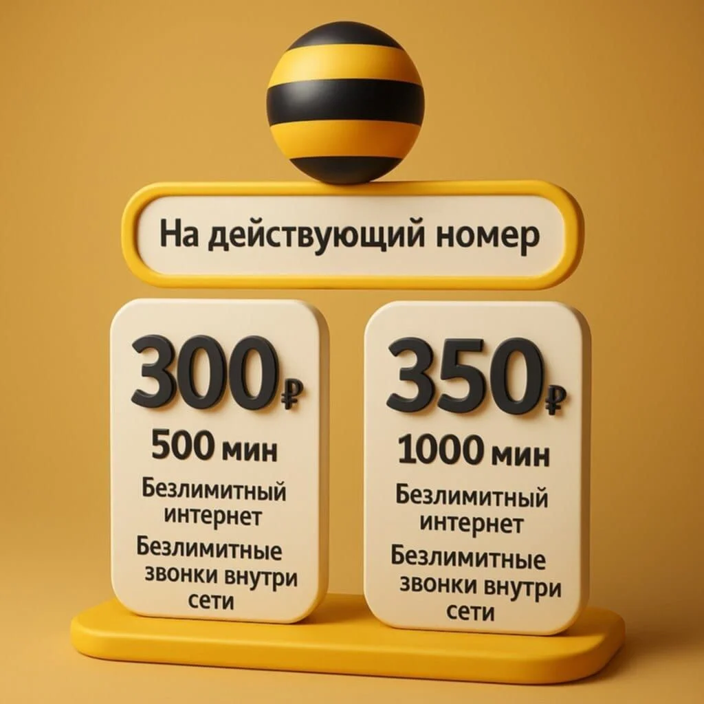 Билайн тарифы с безлимитным интернетом - изображение 1