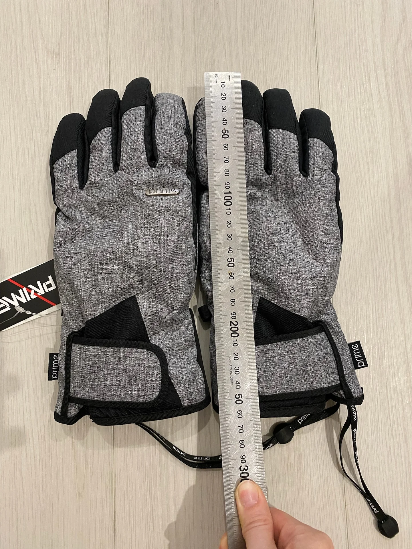 Перчатки сноуборд prime - FAN-F2 Gloves (Grey) размер M - миниатюра 2