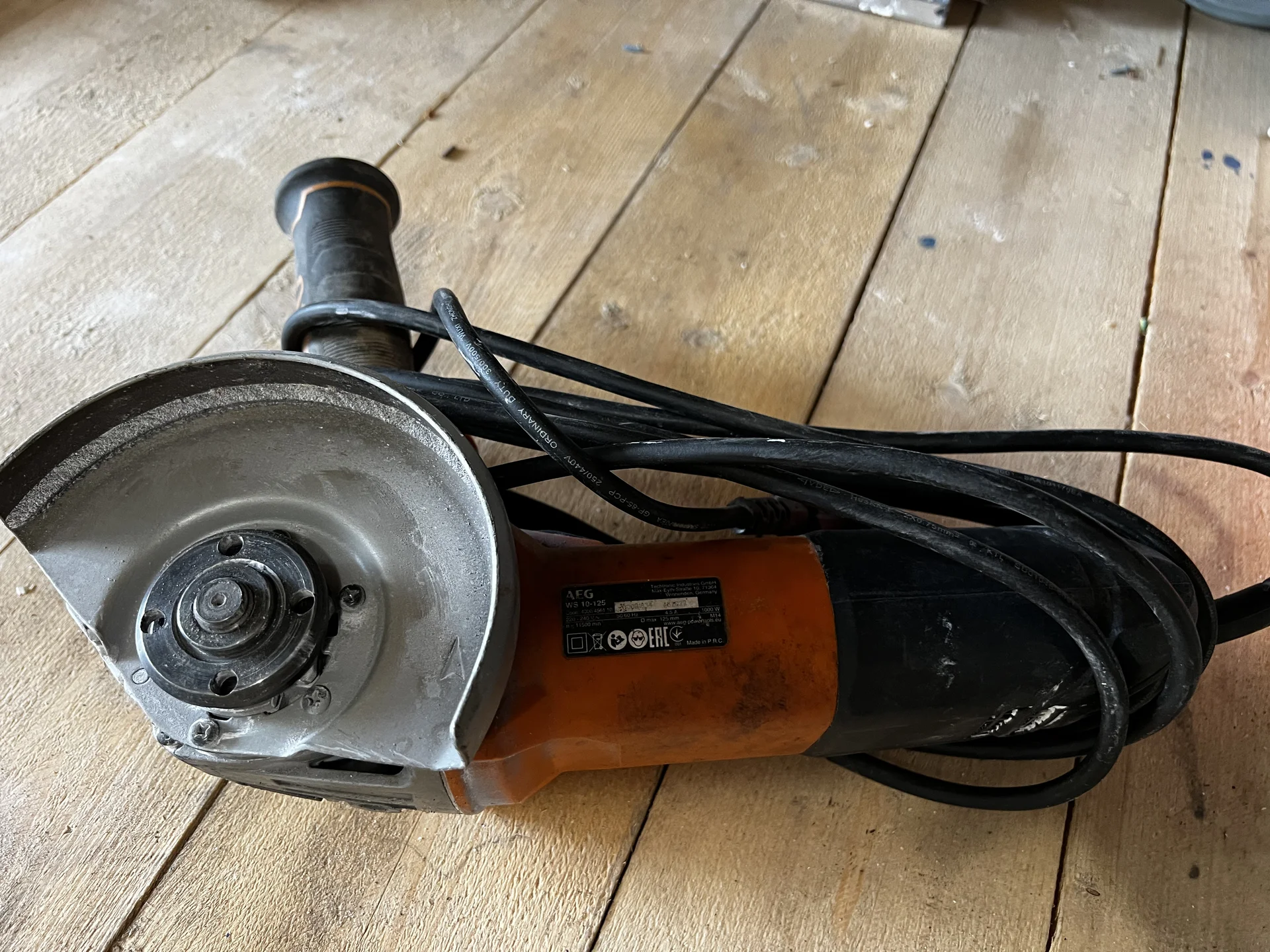 УШМ AEG WS 10-125 - миниатюра 2