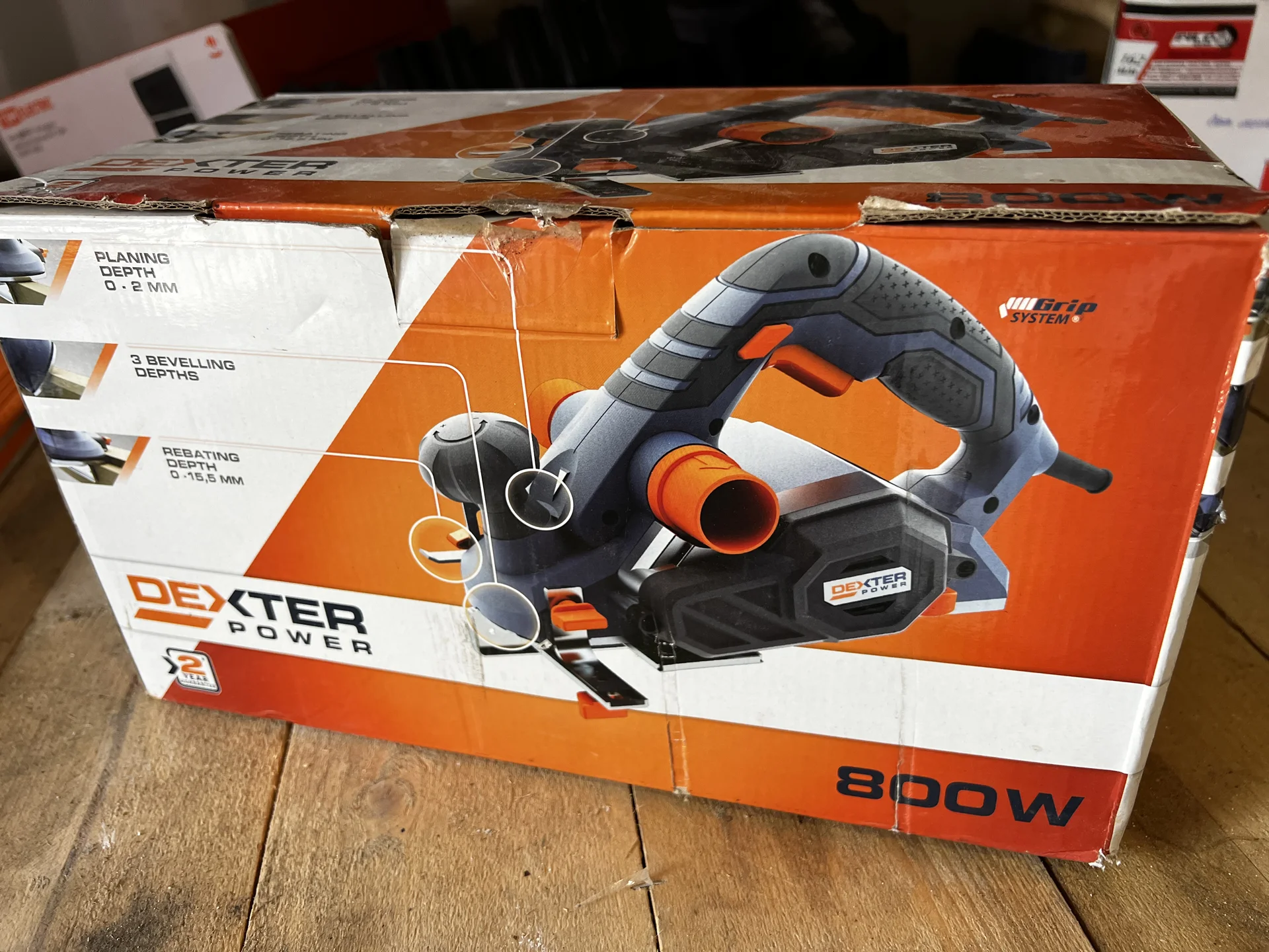 Рубанок электрический Dexter Power M1B-YH10 - миниатюра 5