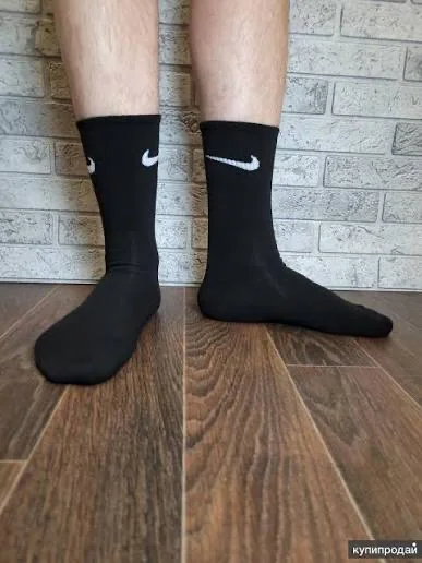 Носки Nike высокие муж/жен 10 пар - миниатюра 5