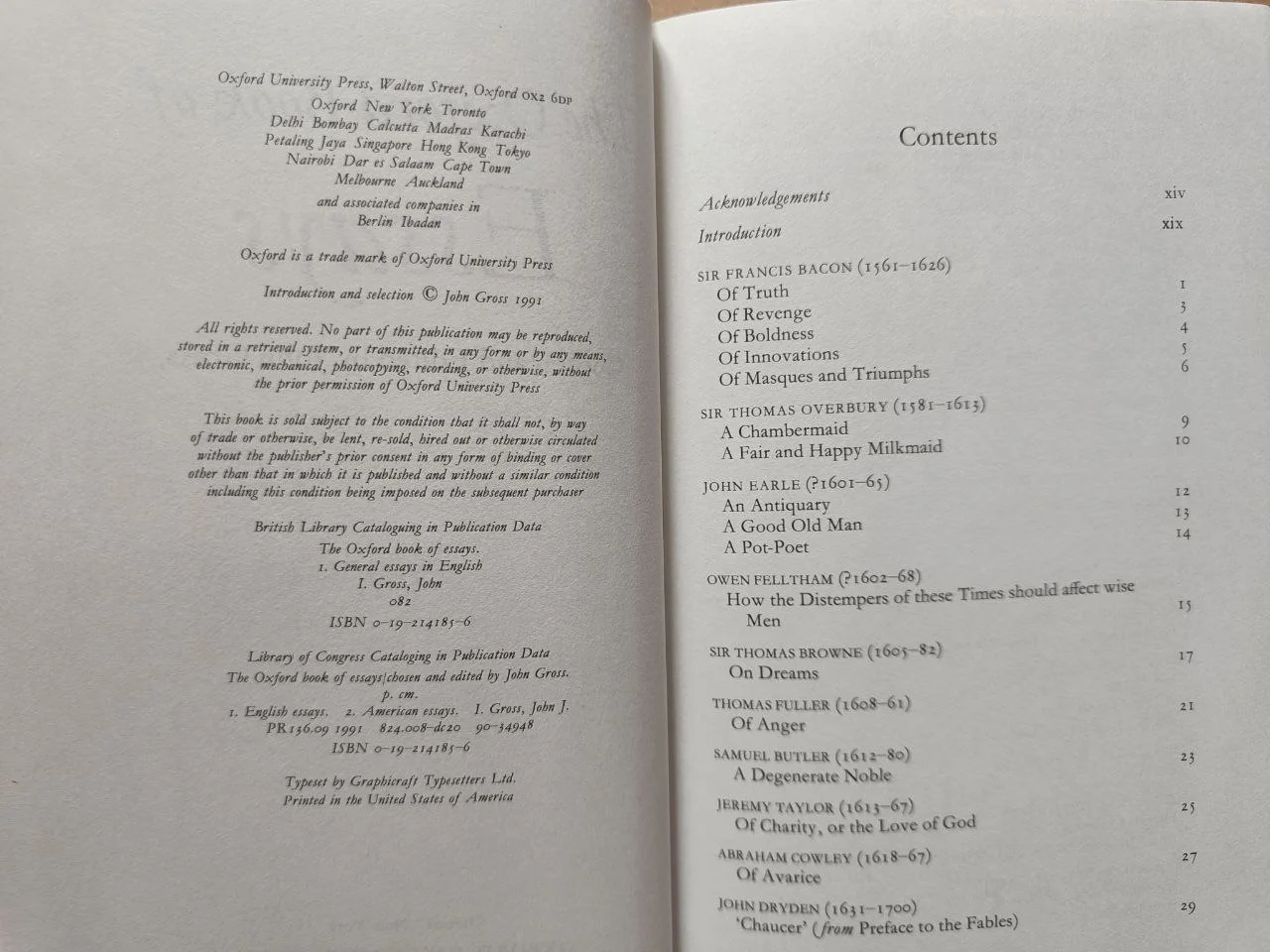 Oxford book of Essays. Оксфордский сборник эссе (на англ.языке) - миниатюра 4