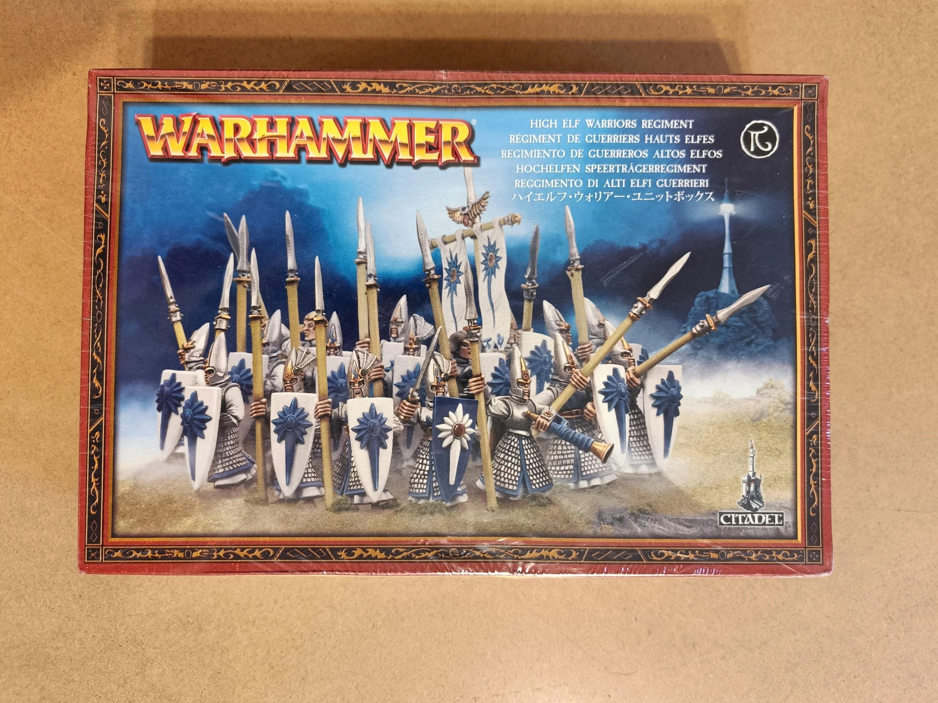 High Elves Warriors regiment (Warhammer FB) - изображение 1
