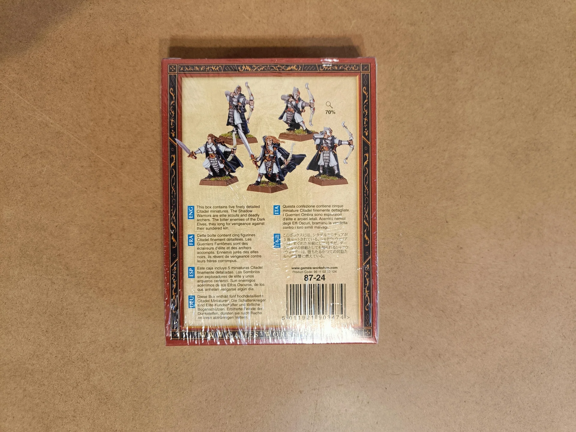 High Elf Shadow Warriors (Warhammer FB, металл) - миниатюра 2
