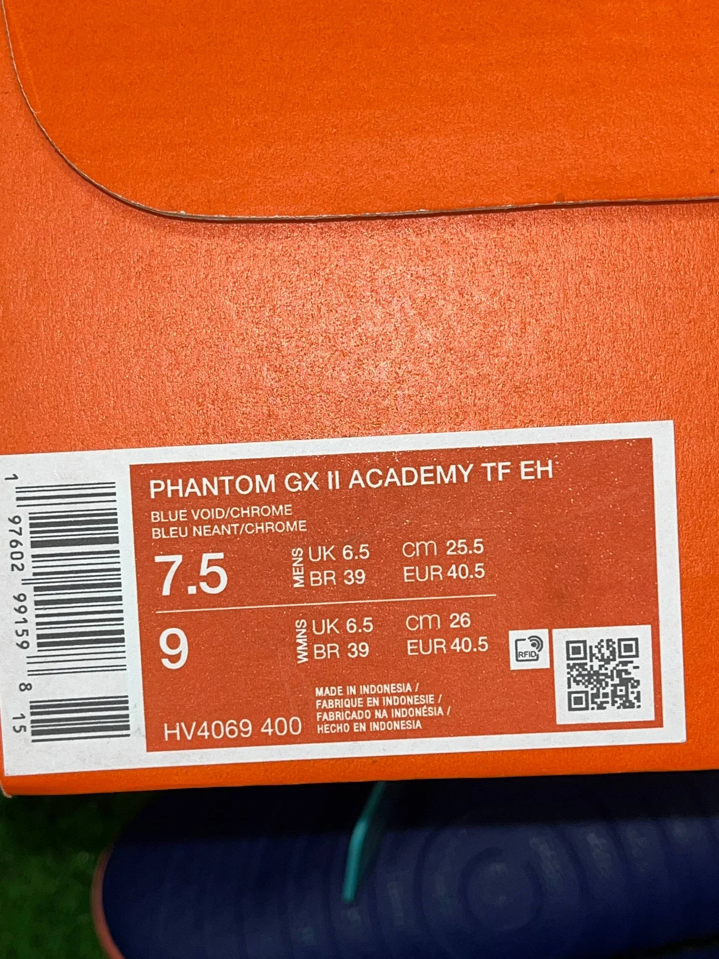 Сороконожки nike phantom 40,5 оригинал - миниатюра 4