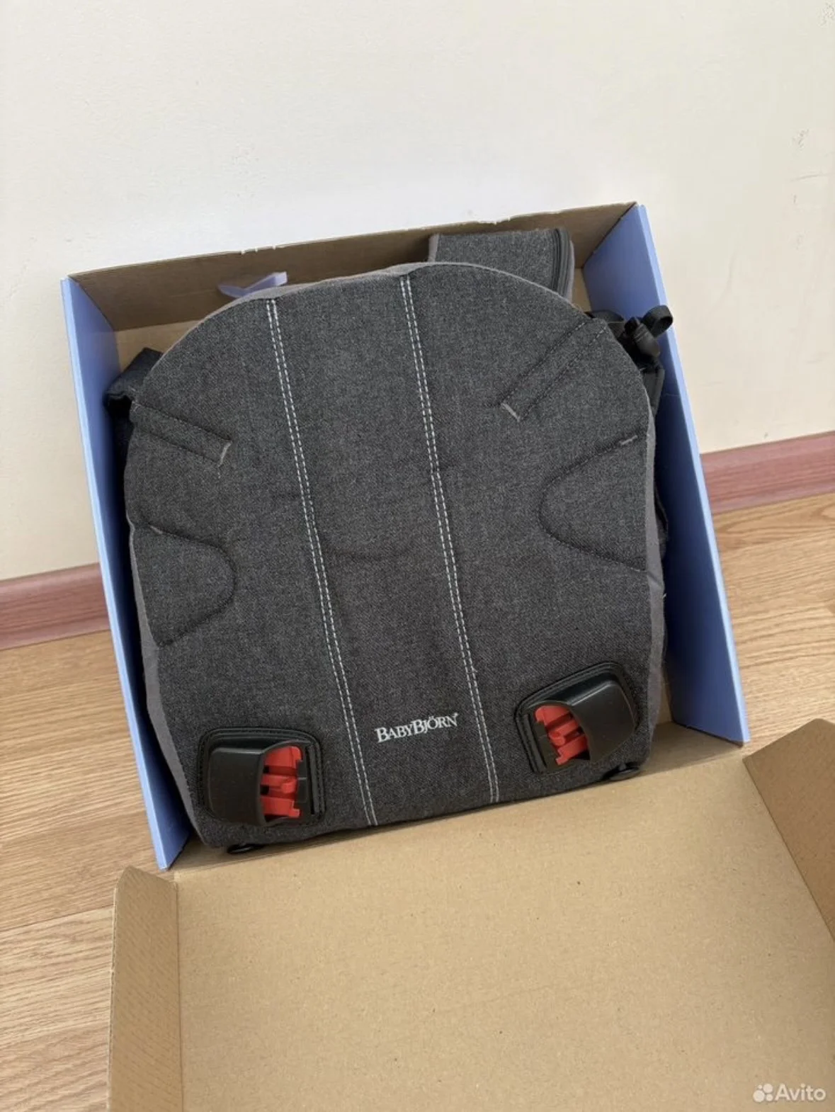 Baby bjorn эргорюкзак carrier one dark grey - миниатюра 3