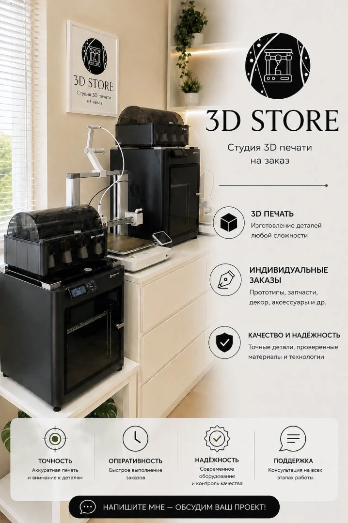 3D Печать / 3Д Печать на заказ - изображение 1