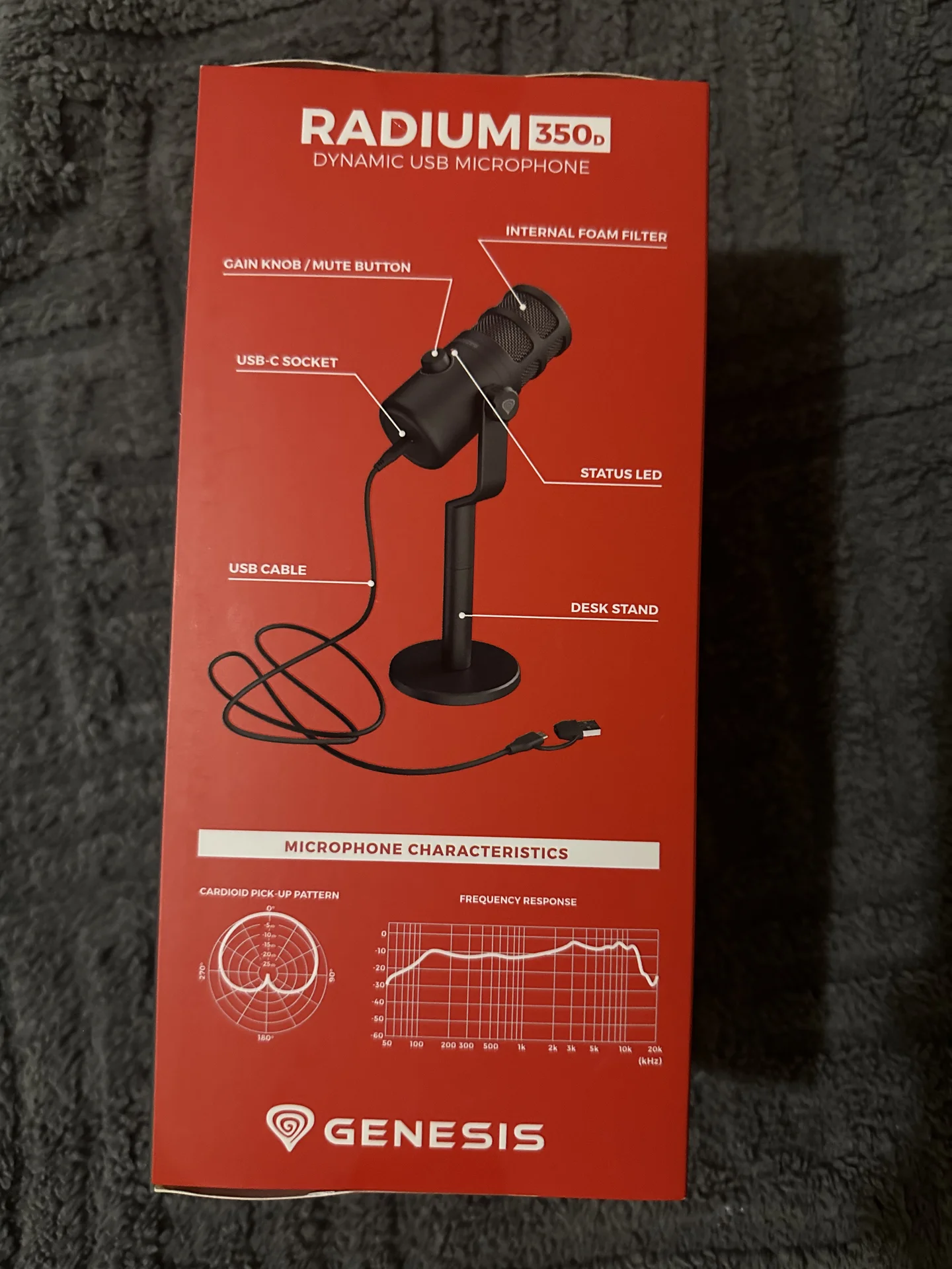 Микрофон Genesis Radium 350d - миниатюра 3