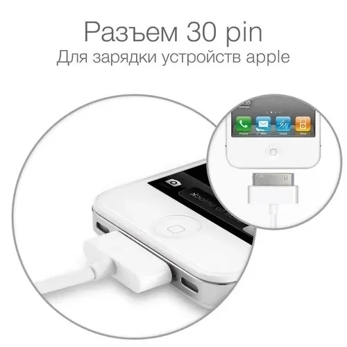USB кабель iPhone4 iPad1/2/3 - миниатюра 4
