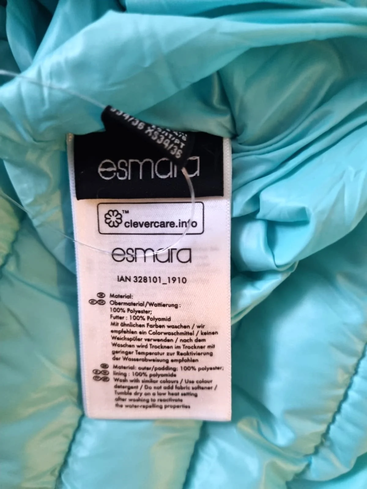 Жилетка новая двухсторонняя Esmara размер XS (34/36) - миниатюра 8