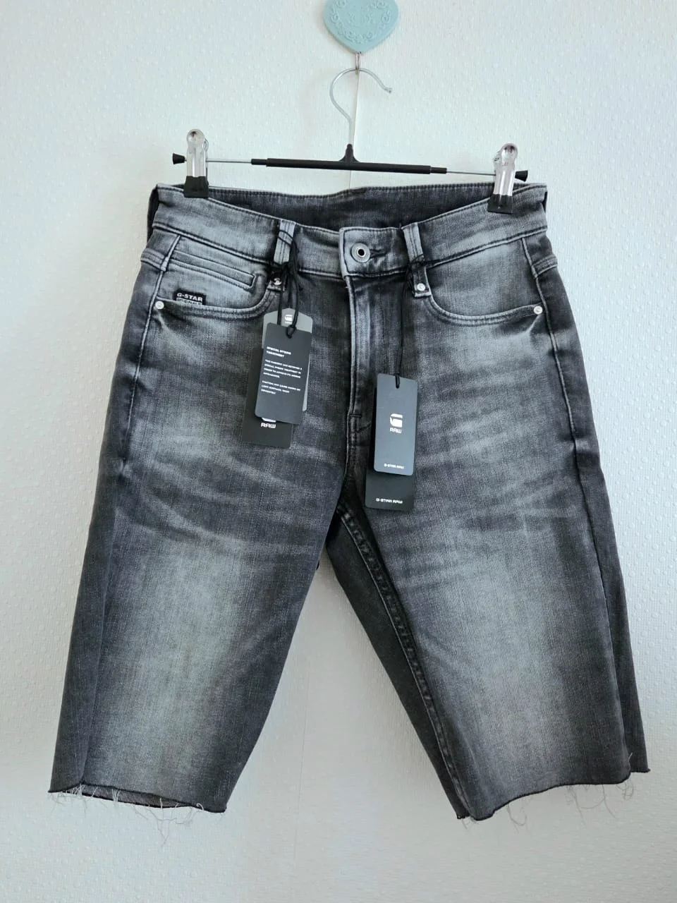 Новые джинсовые шорты G-Star Raw размер 25 - миниатюра 5