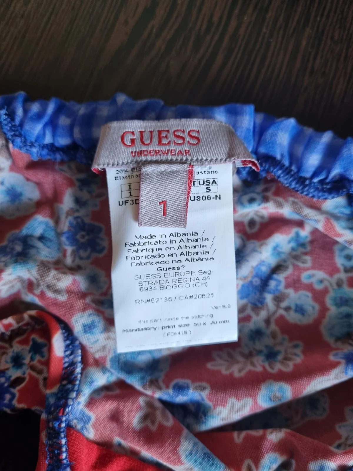 Новые трусики Guess. Размер 1 - миниатюра 5