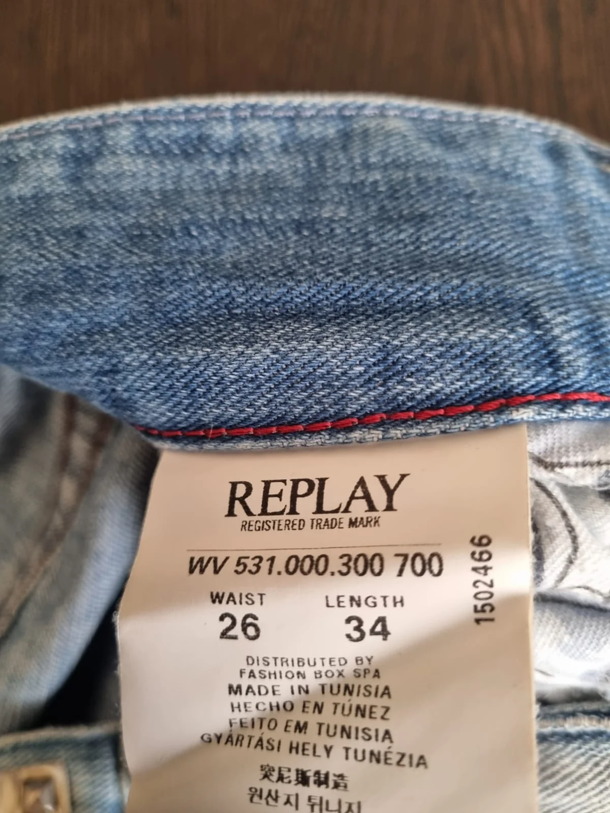 Новые джинсы Replay 26/34 - миниатюра 6