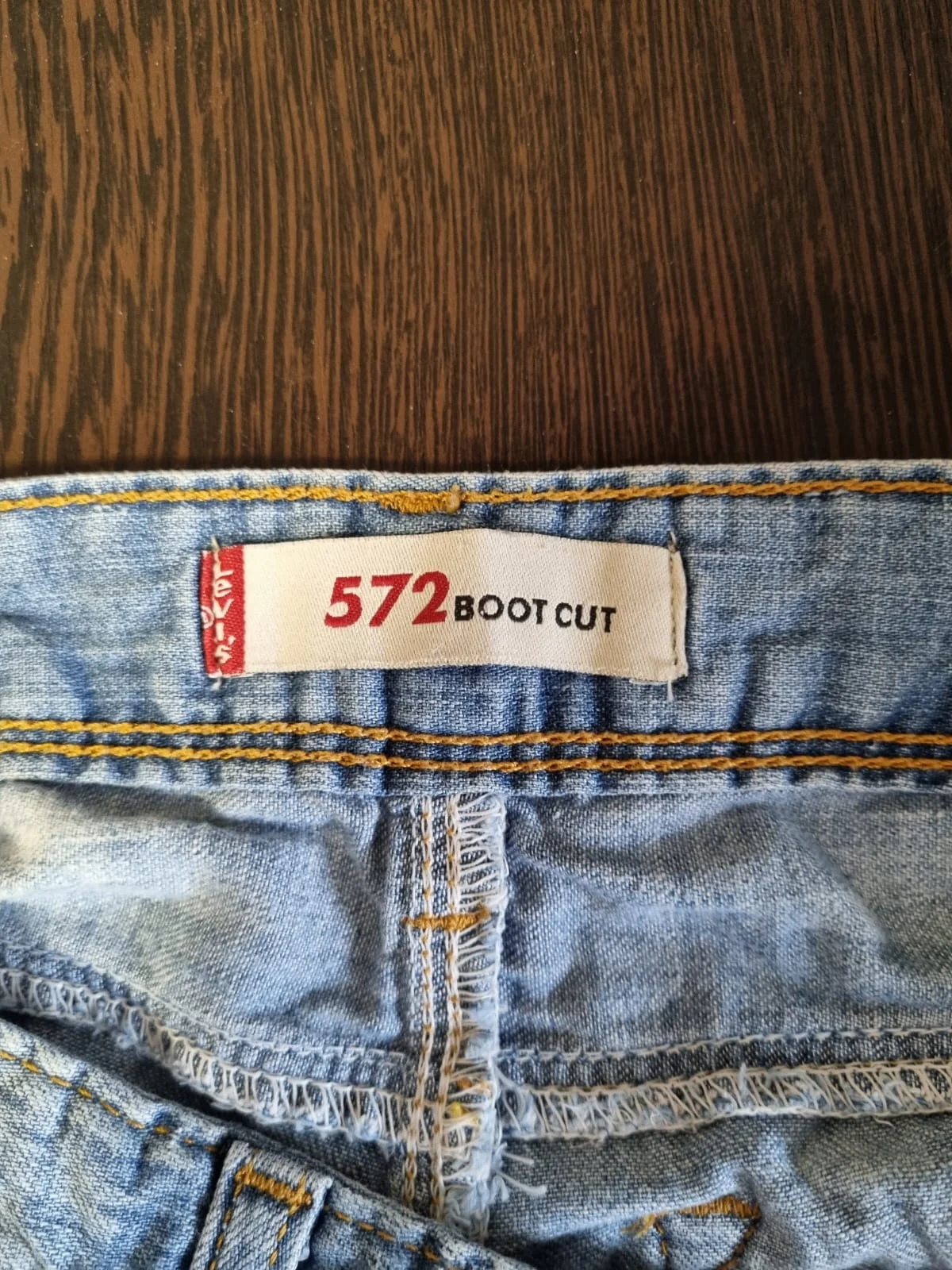 Джинсы женские Levis размер 27x32 - миниатюра 4