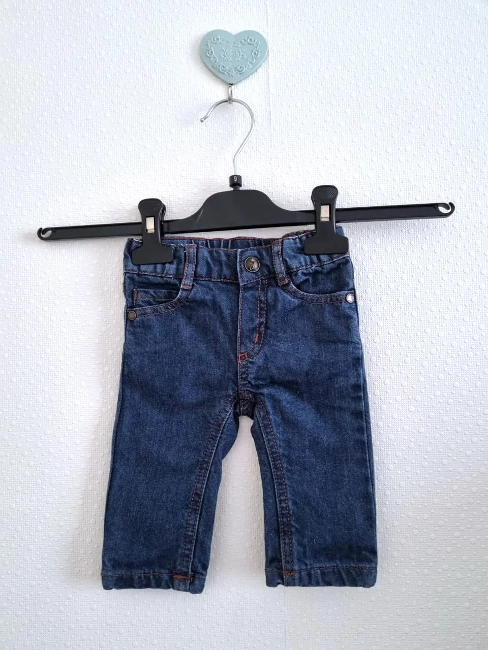 Джинсы Jacadi + боди Petit Bateau - миниатюра 3