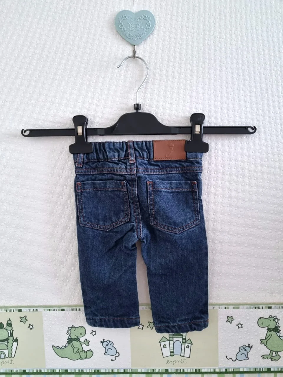 Джинсы Jacadi + боди Petit Bateau - миниатюра 4