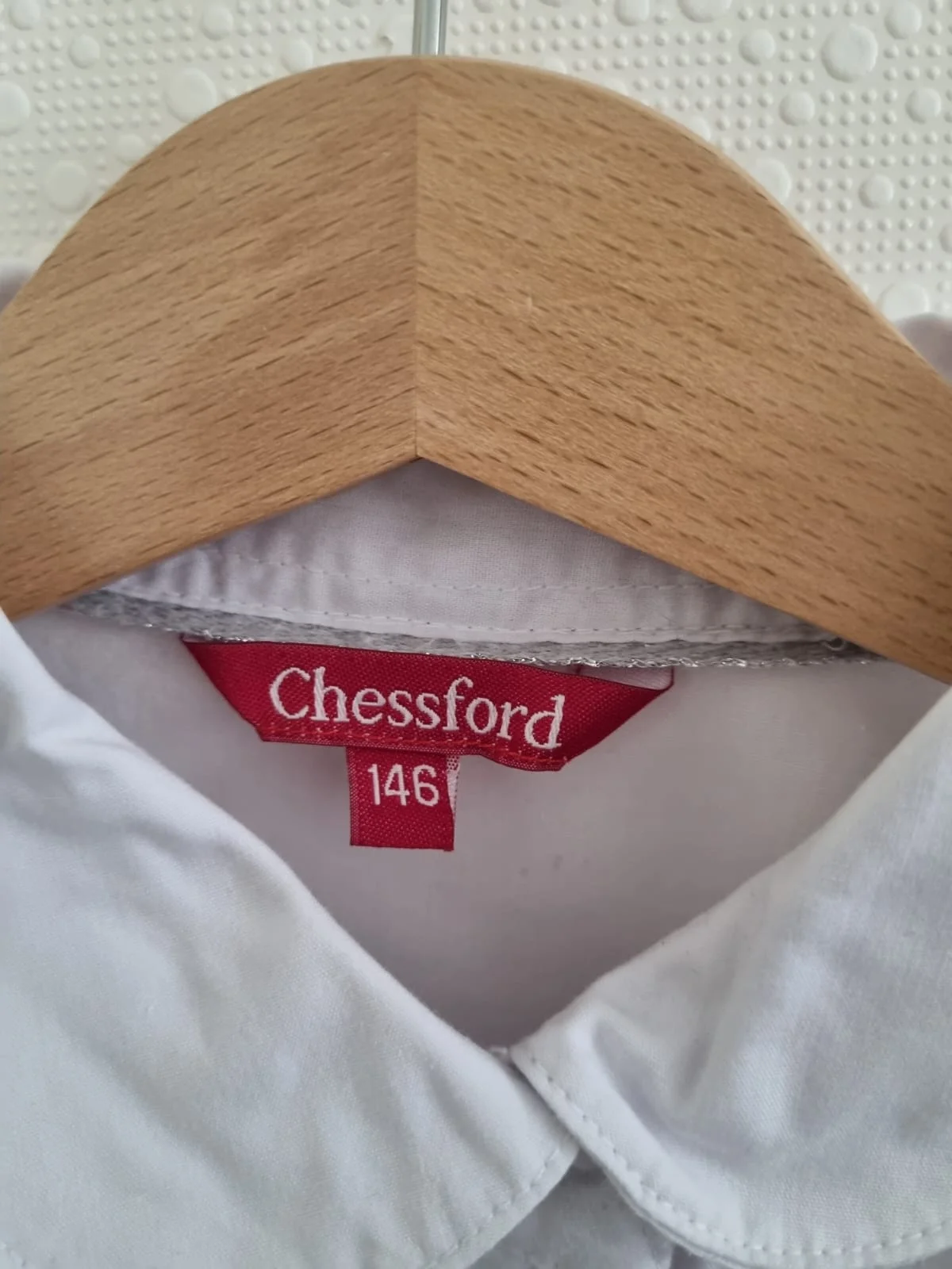 Блузка школьная белая Chessford 146см - миниатюра 2
