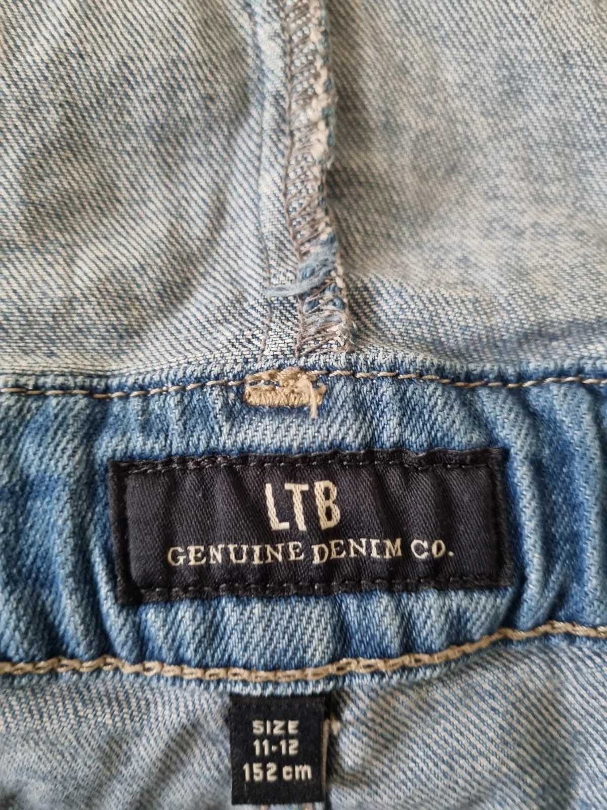 Джинсовый комбинезон LTB 11-12лет/152см - миниатюра 4