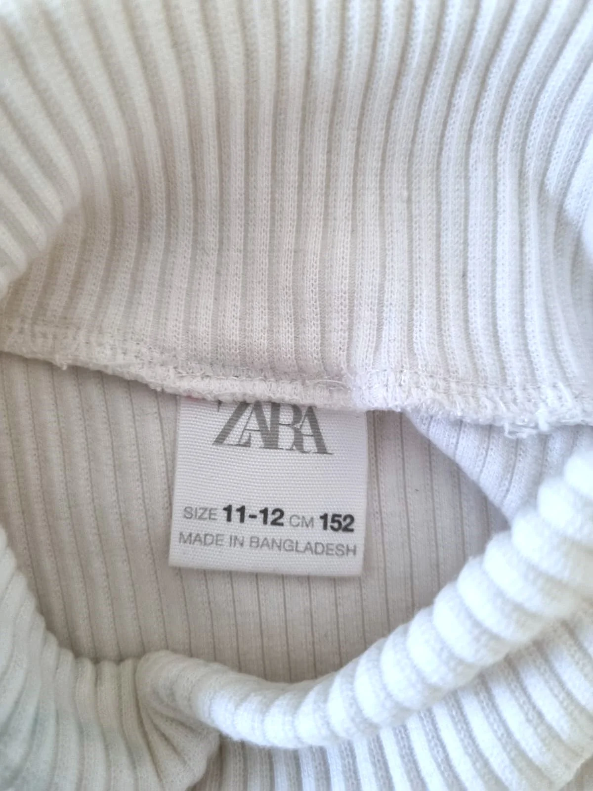 Водолазка-лапша Zara 11-12лет/152см - миниатюра 3