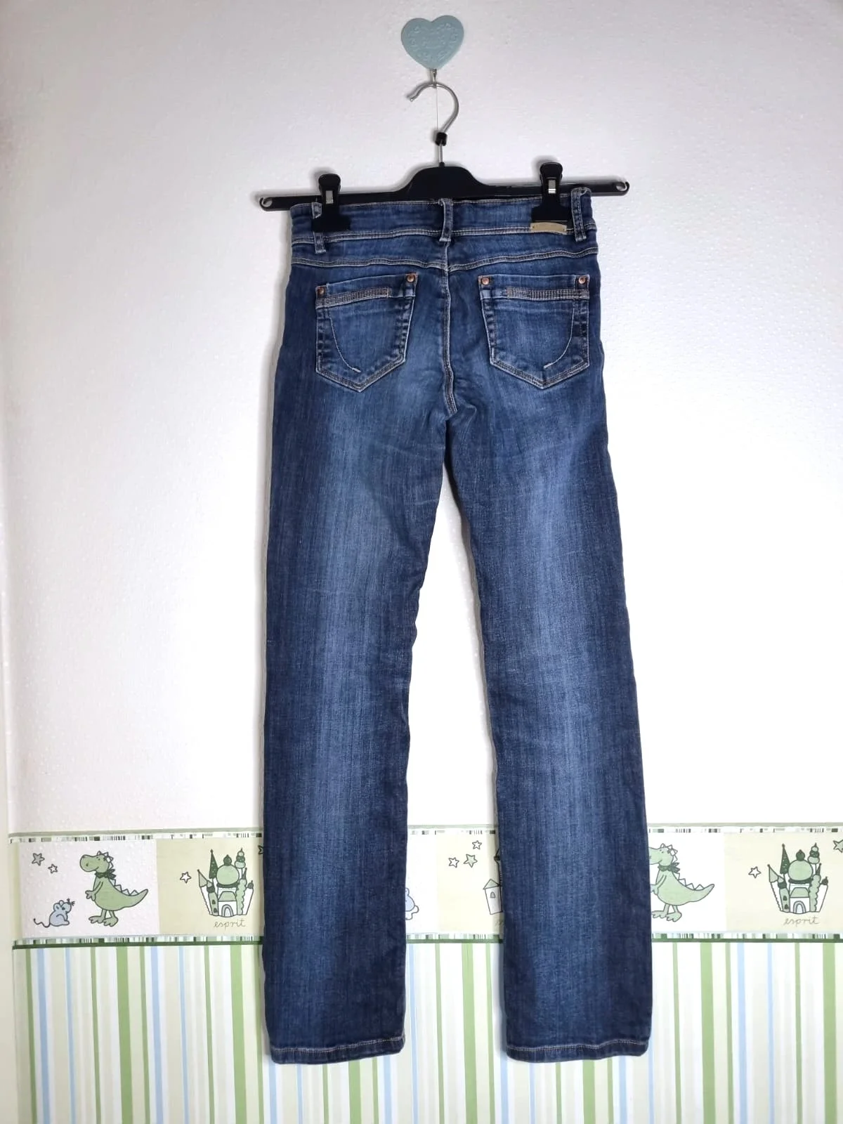 Джинсы Okaidi 12A/150см - миниатюра 2