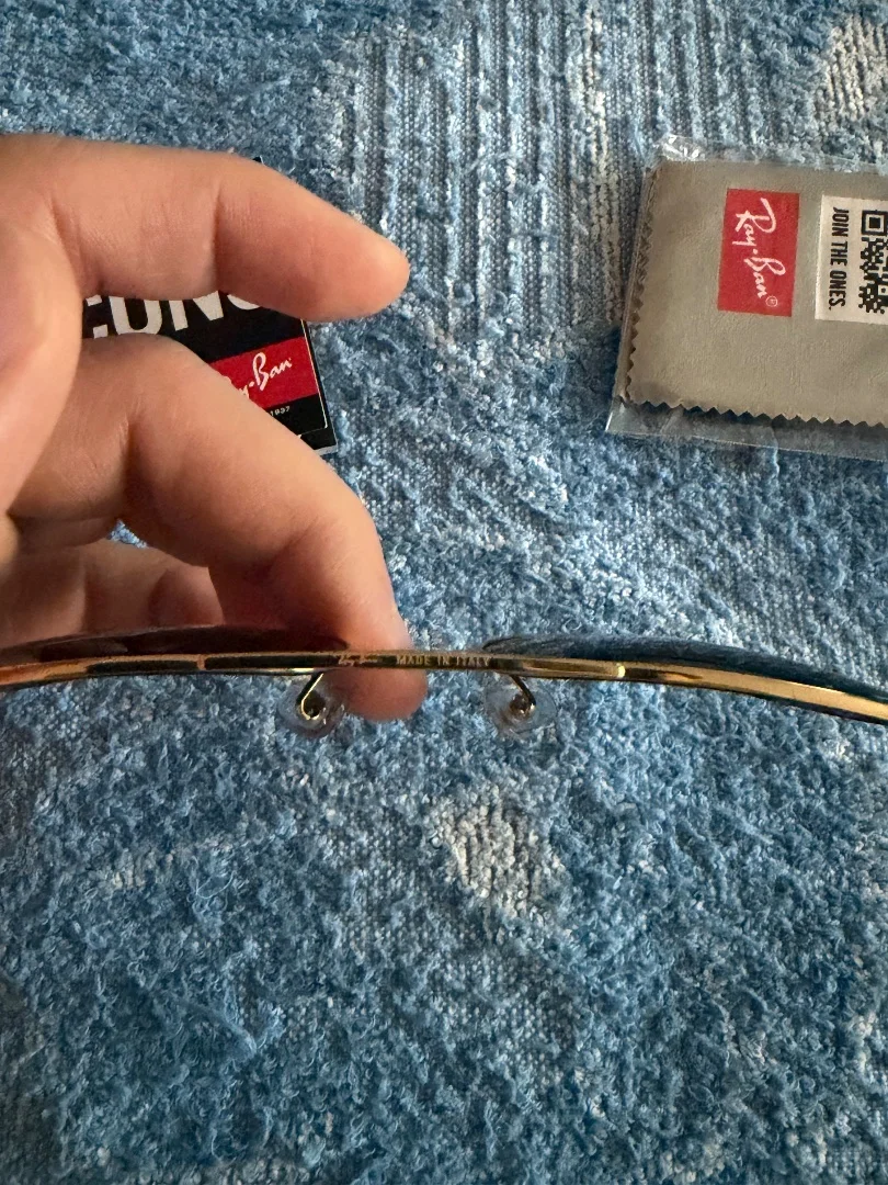 Ray-Ban Aviator Classic RB3025 — оригинал, чеки - миниатюра 7