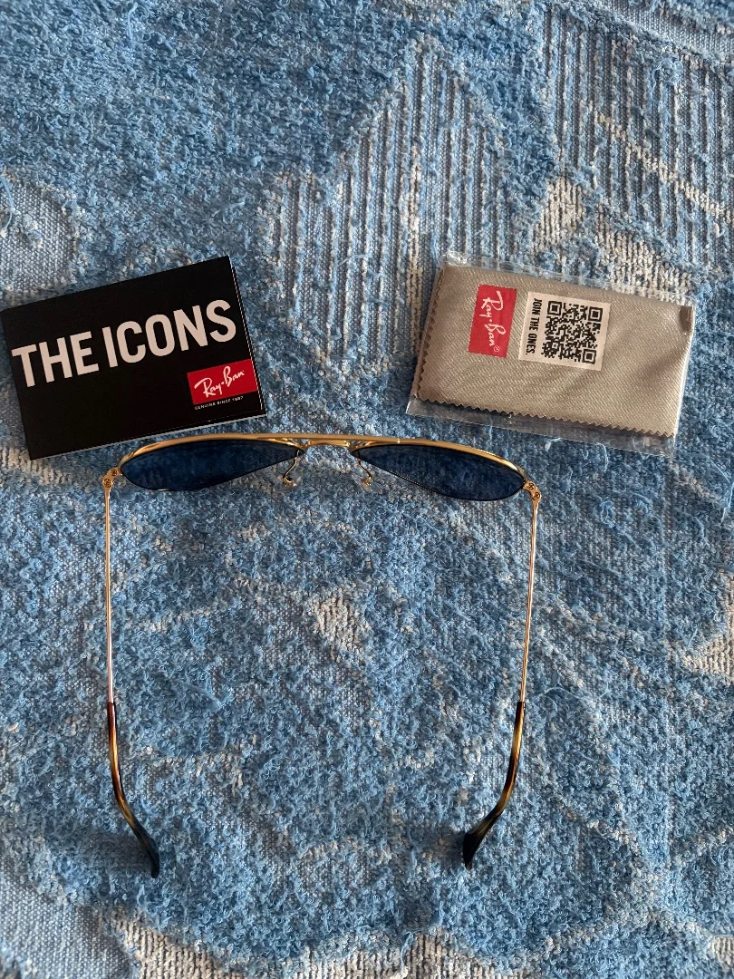 Ray-Ban Aviator Classic RB3025 — оригинал, чеки - миниатюра 9