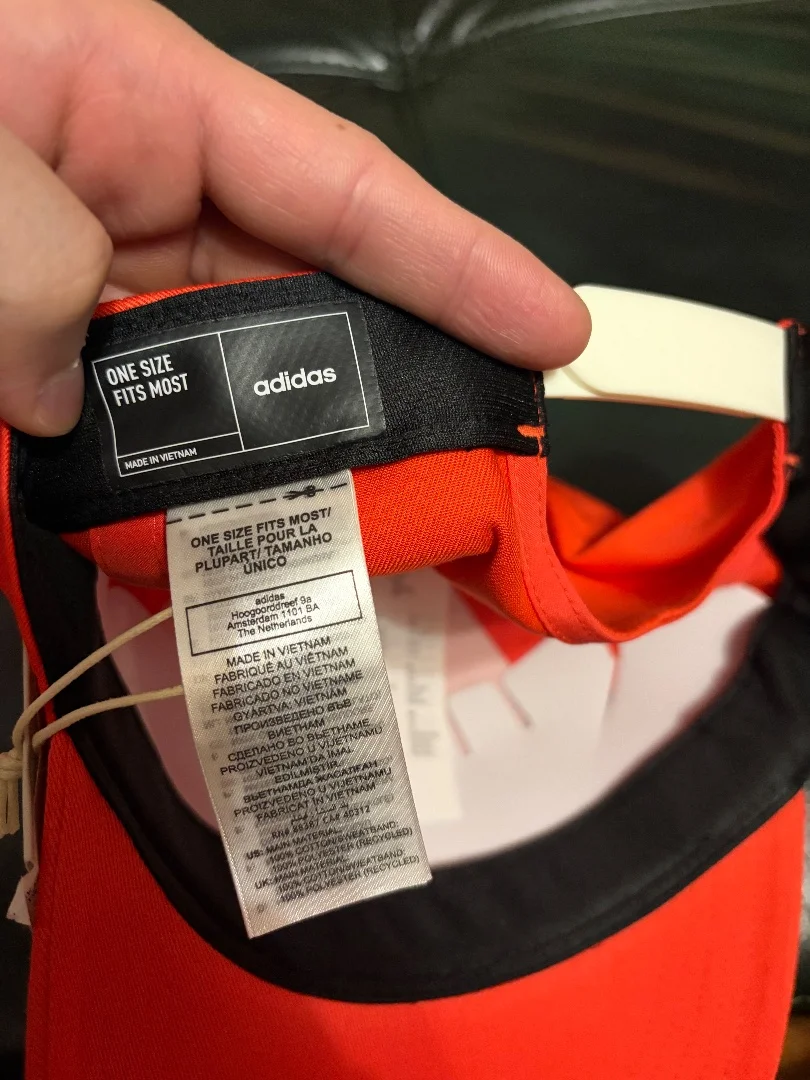 Бейсболка (кепка) Adidas One Size fits most из Евросоюза - миниатюра 4