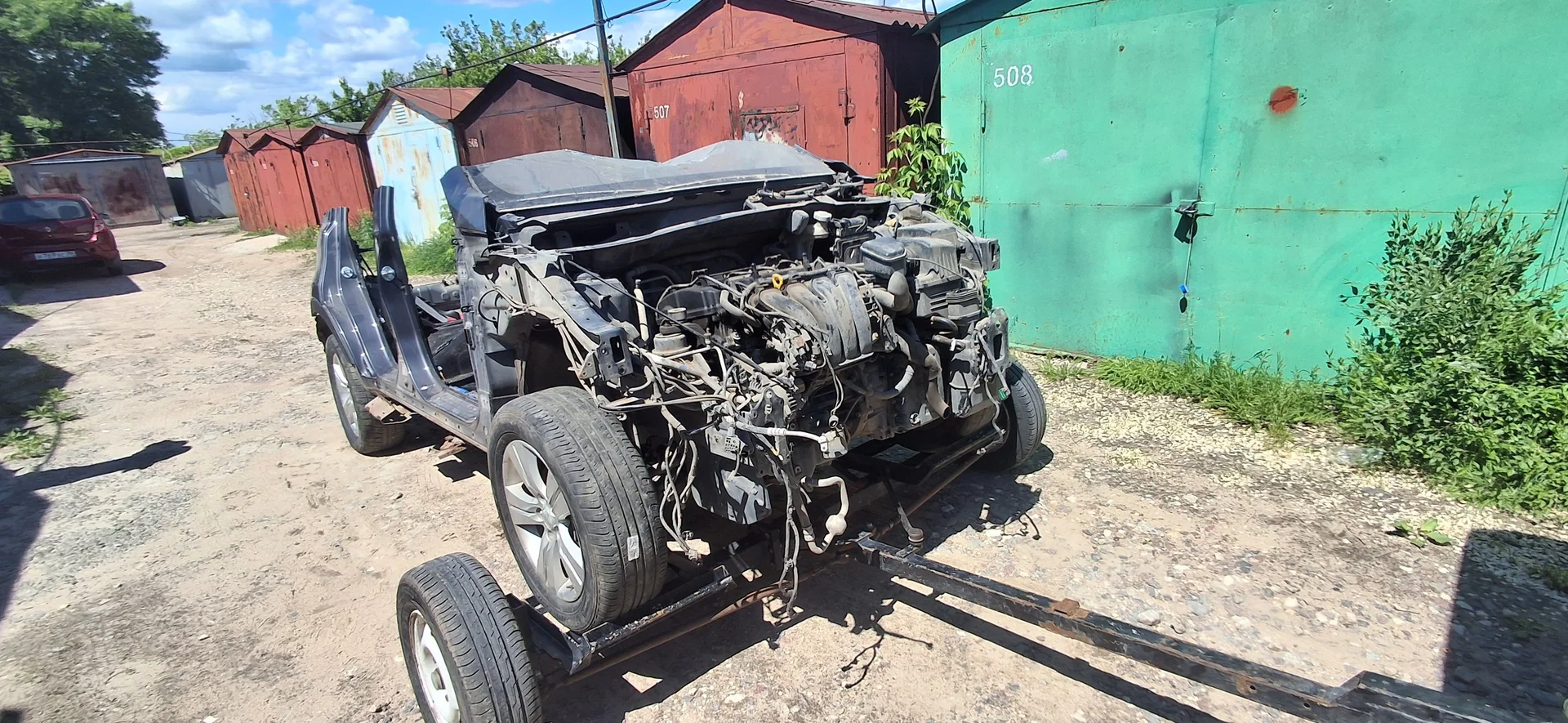 В разборе kia sportag 3 2016 2vd at g4kd