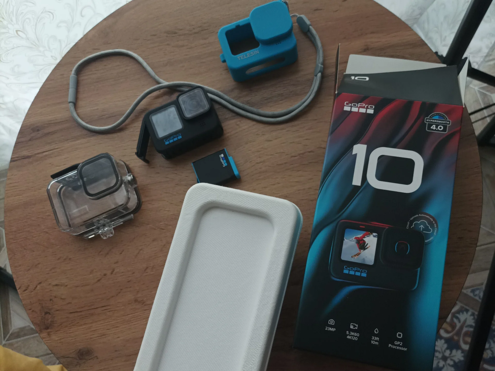 Камера gopro hero 10 black - миниатюра 2