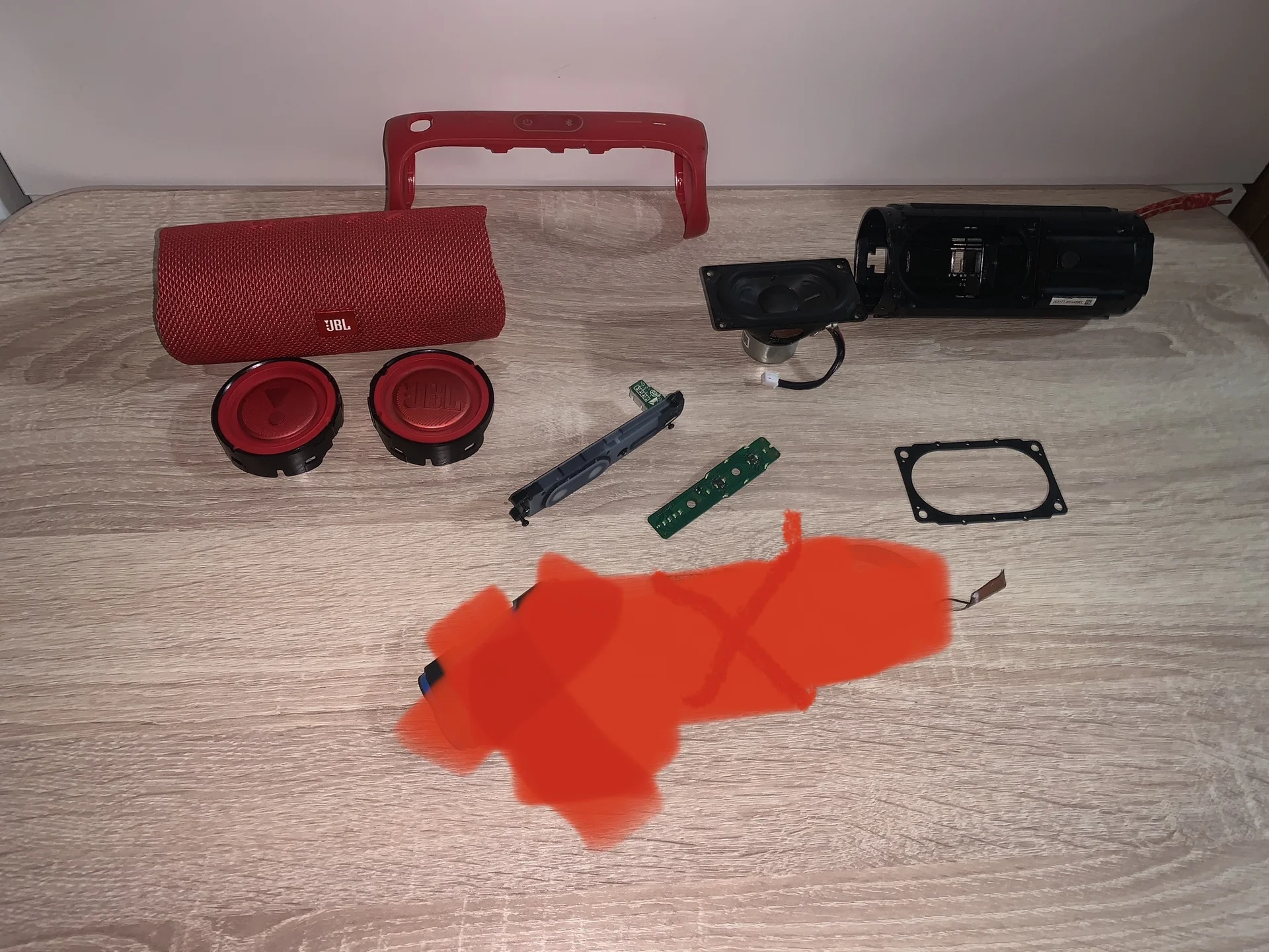 Колонка jbl flip 5 на запчасти - миниатюра 8