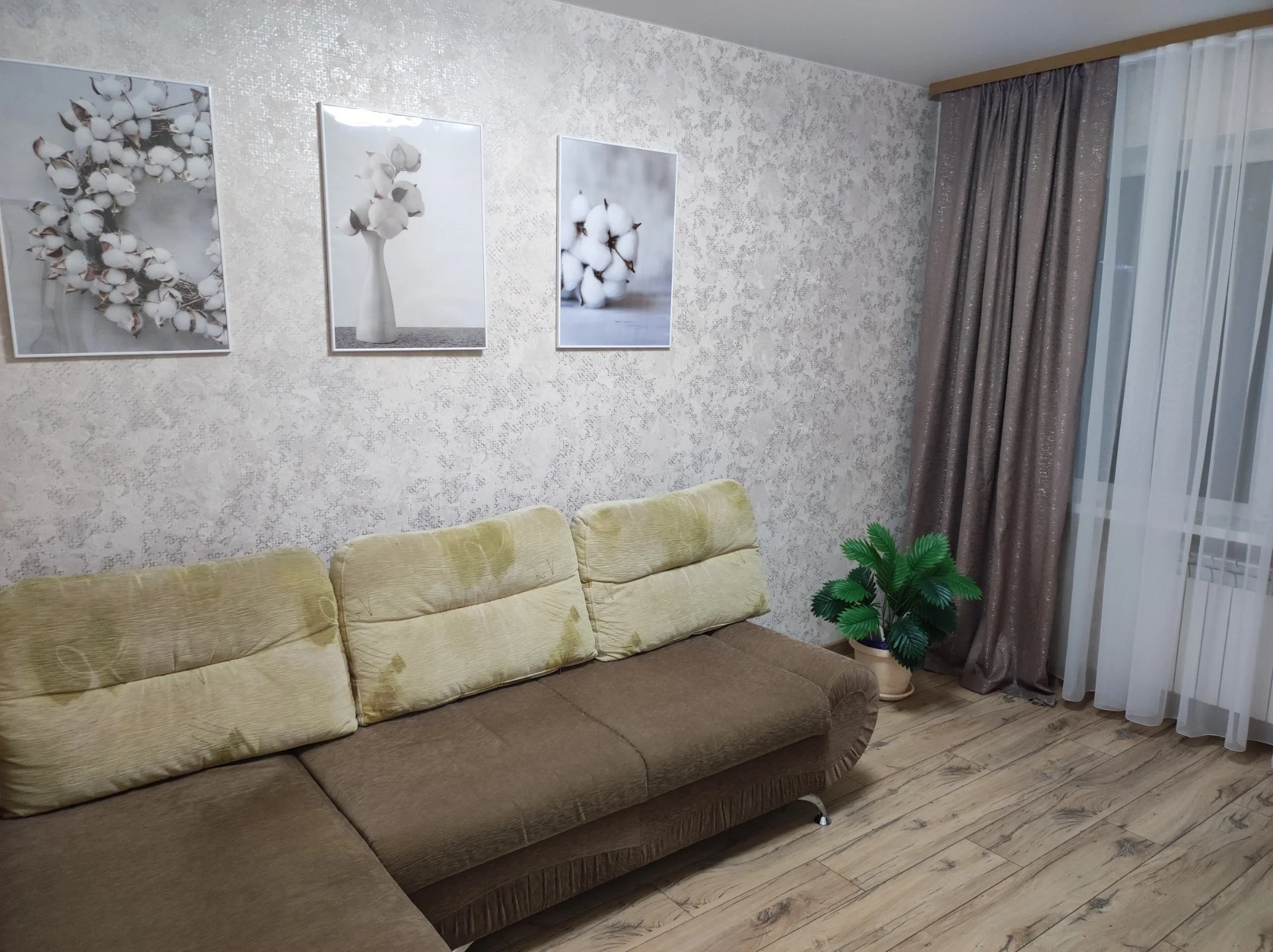1-к. квартира, 37 м², 2 кровати Недалеко от парка Галицкого - миниатюра 3