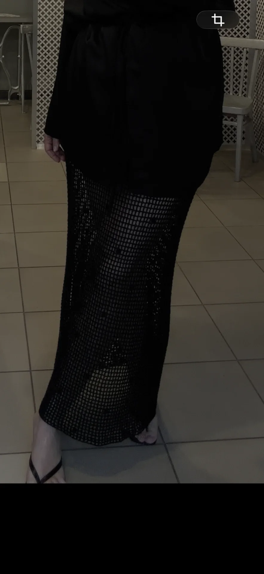 Юбка кроше - миниатюра 3