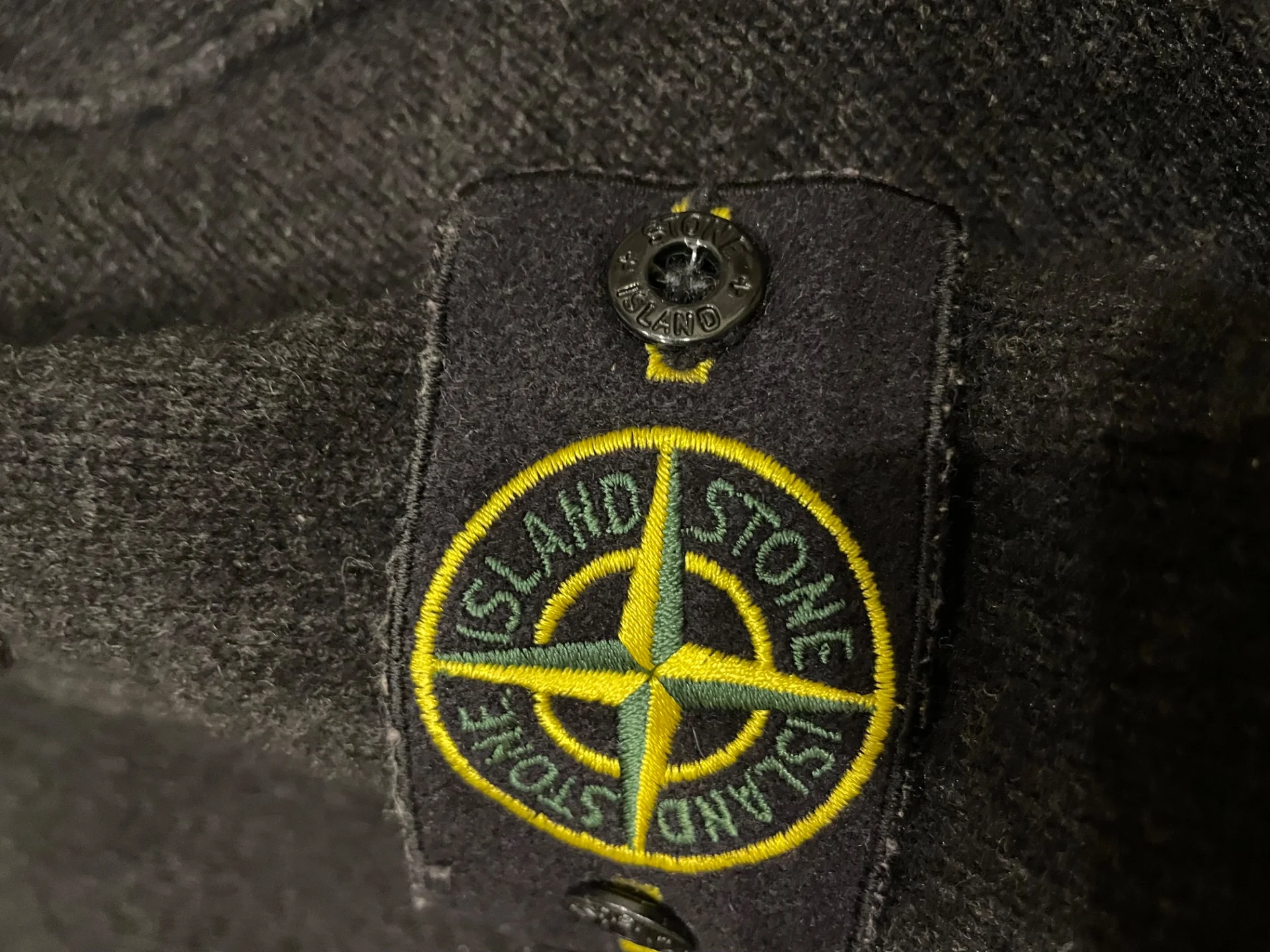 Свитер Stone Island оригинал (шерсть) - миниатюра 3