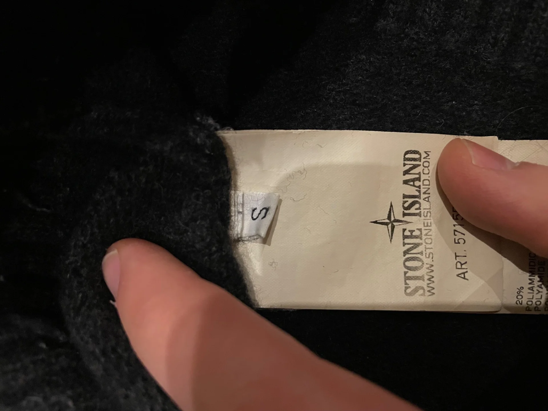 Свитер Stone Island оригинал (шерсть) - миниатюра 4