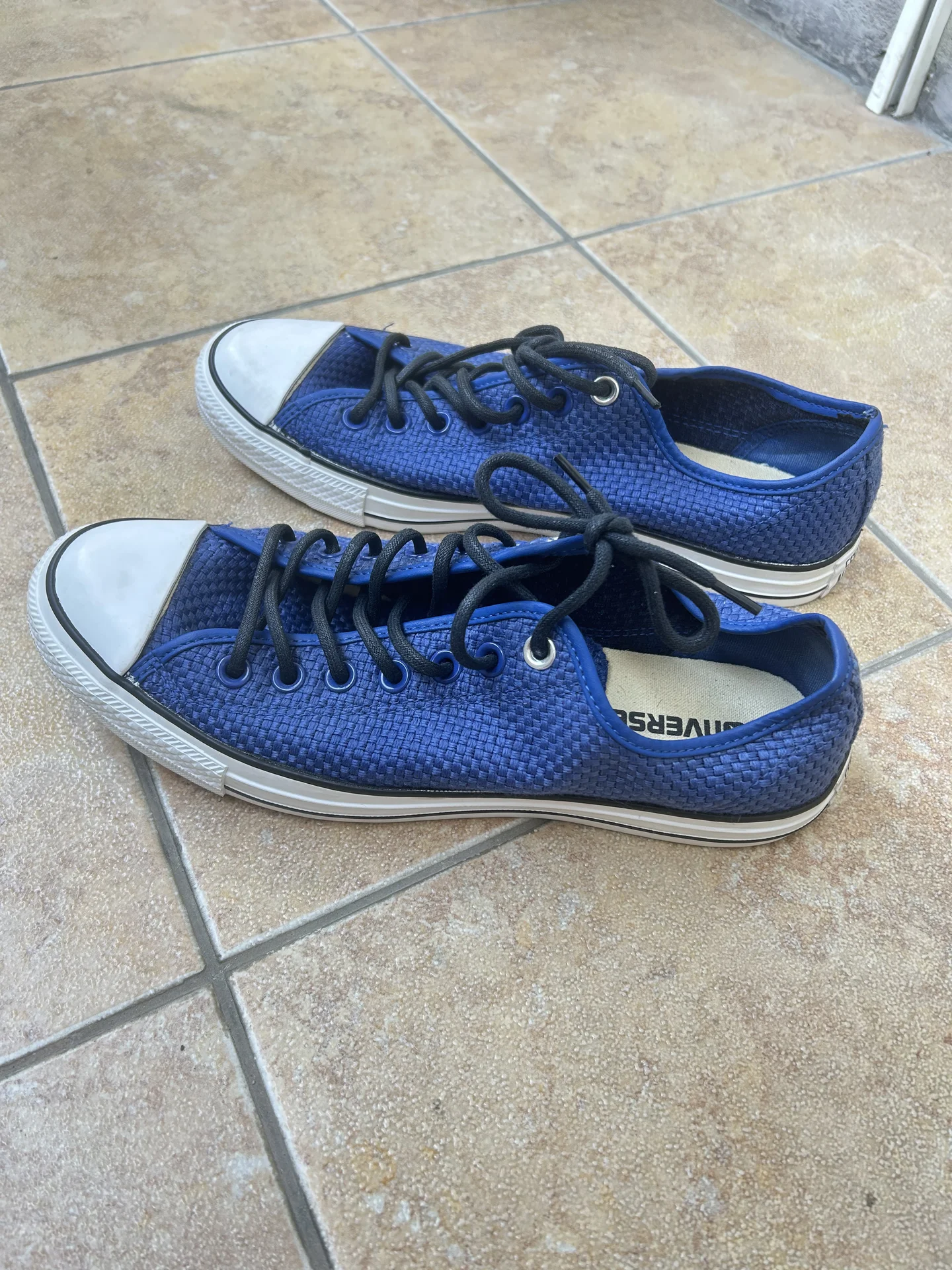 Кеды мужские низкие Converse синие размер 42,5