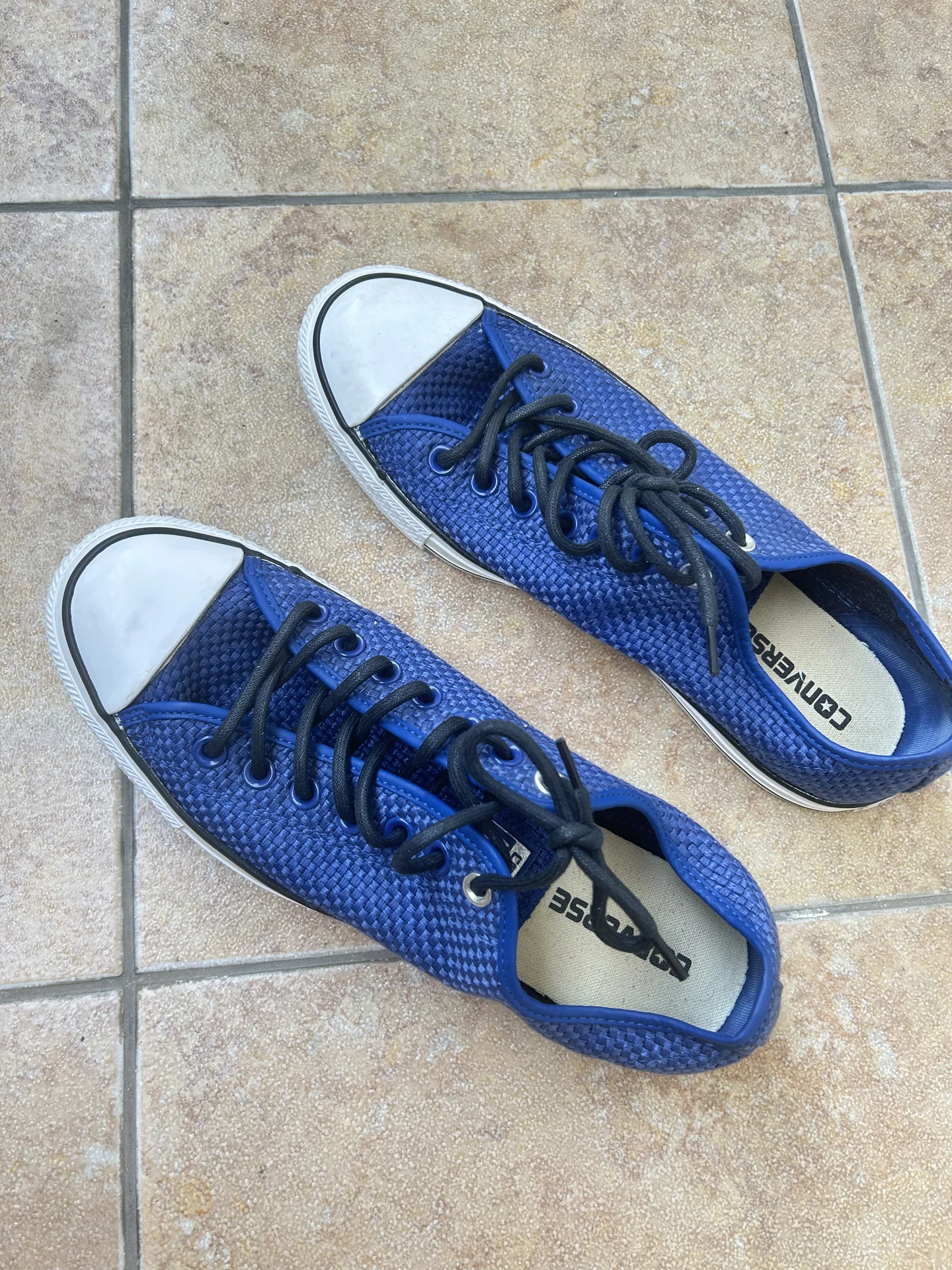 Кеды мужские низкие Converse синие размер 42,5 - миниатюра 2