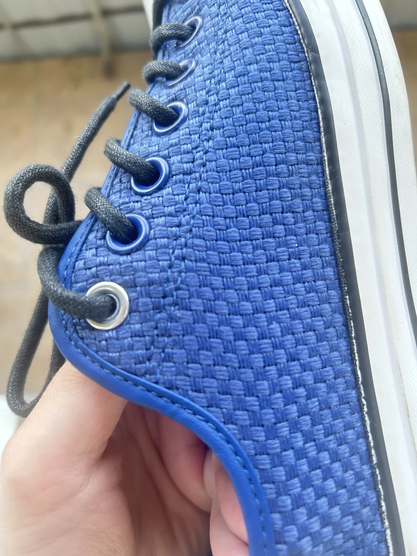 Кеды мужские низкие Converse синие размер 42,5 - миниатюра 3