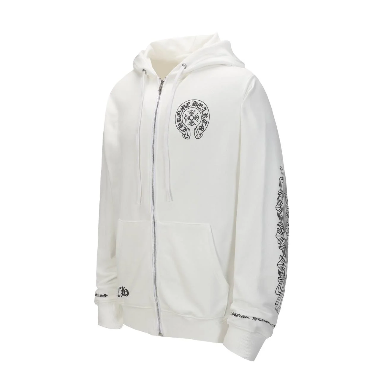 Худи Chrome hearts белая - миниатюра 2