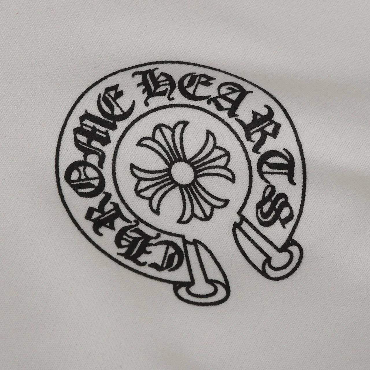 Худи Chrome hearts белая - миниатюра 5