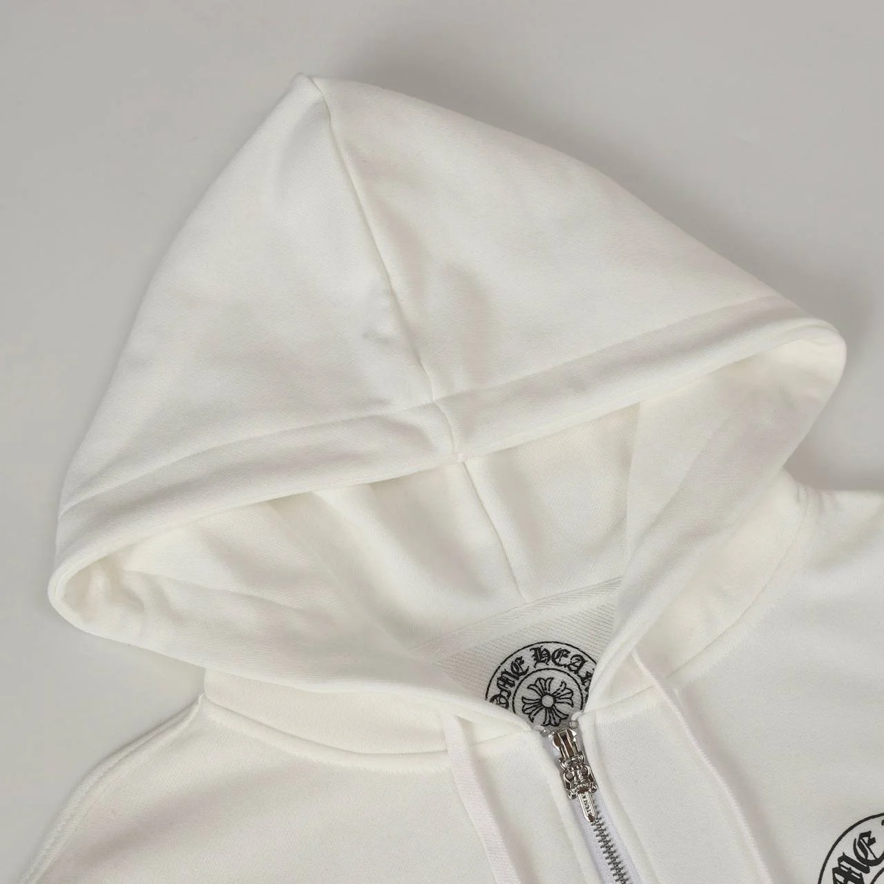 Худи Chrome hearts белая - миниатюра 7