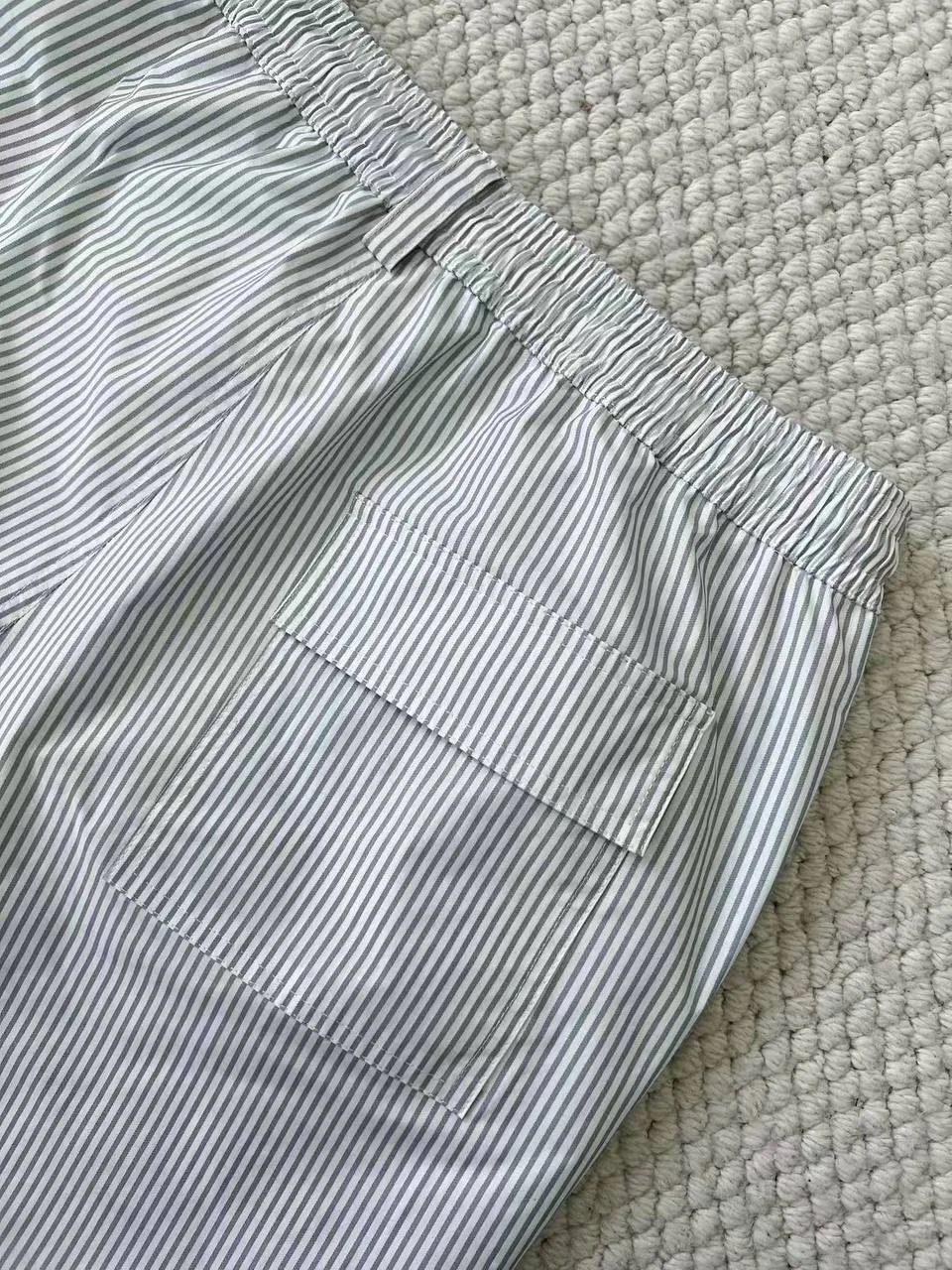 Шорты loro piana белые плавательные - миниатюра 3