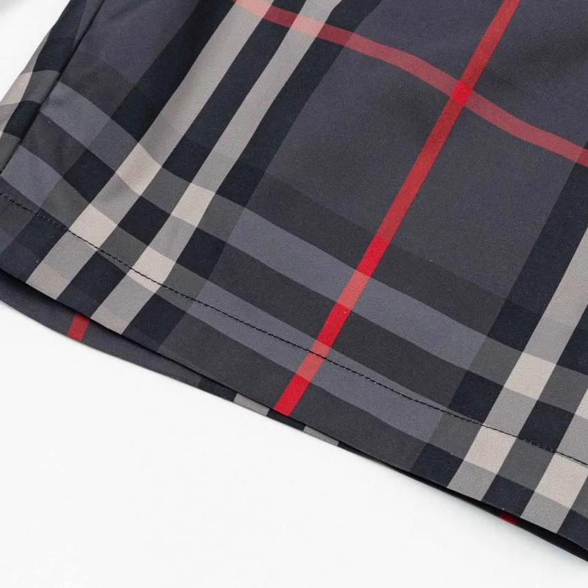 Шорты burberry плавательные чёрные - миниатюра 8