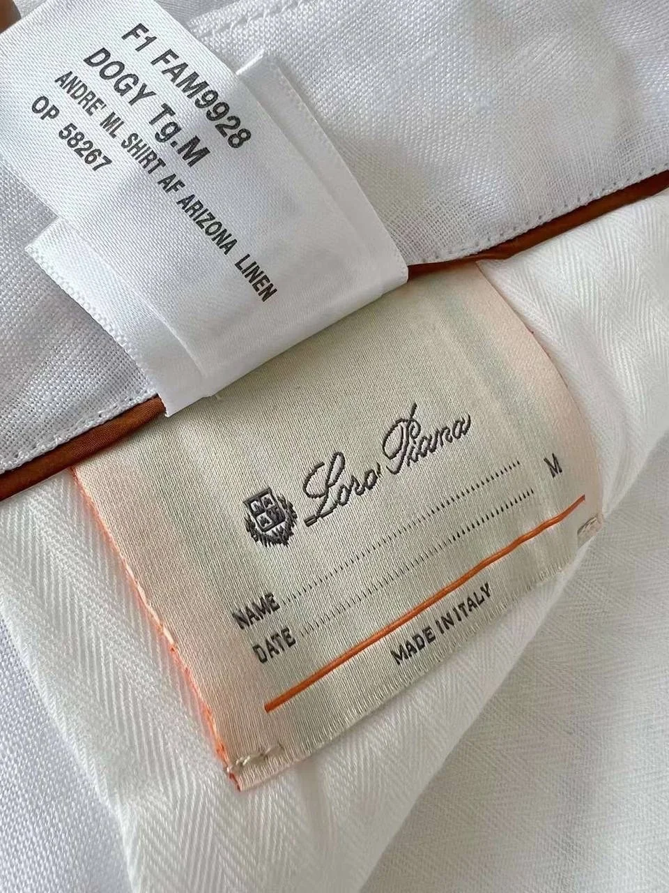 Шорты loro piana льняные - миниатюра 4