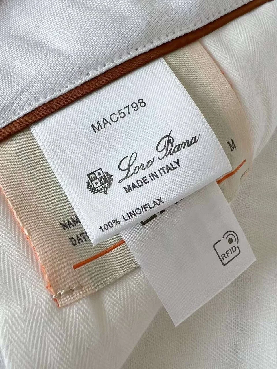 Шорты loro piana льняные - миниатюра 5