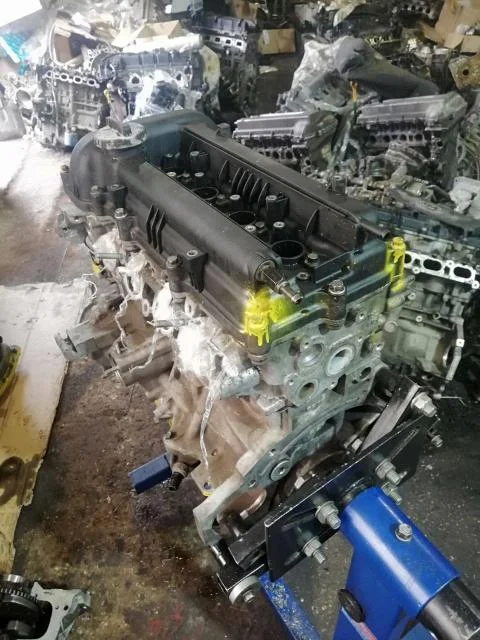 Двигатель G4FC 1.6л Hyundai Solaris 2010-2017/RIO 2011-2017 б/у - миниатюра 2